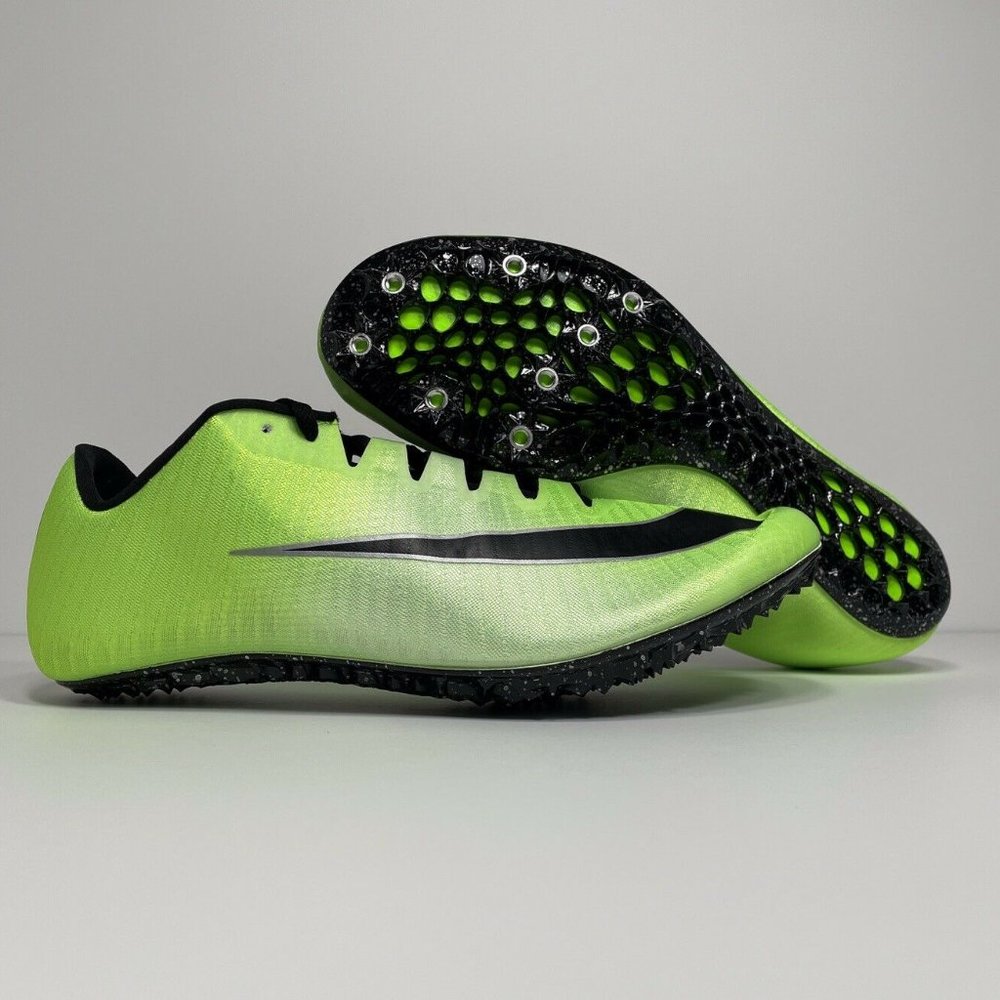Nike Zoom Ja Fly 3 Track Sprint Spikes Black Volt Shoes - Picture 1 of 6